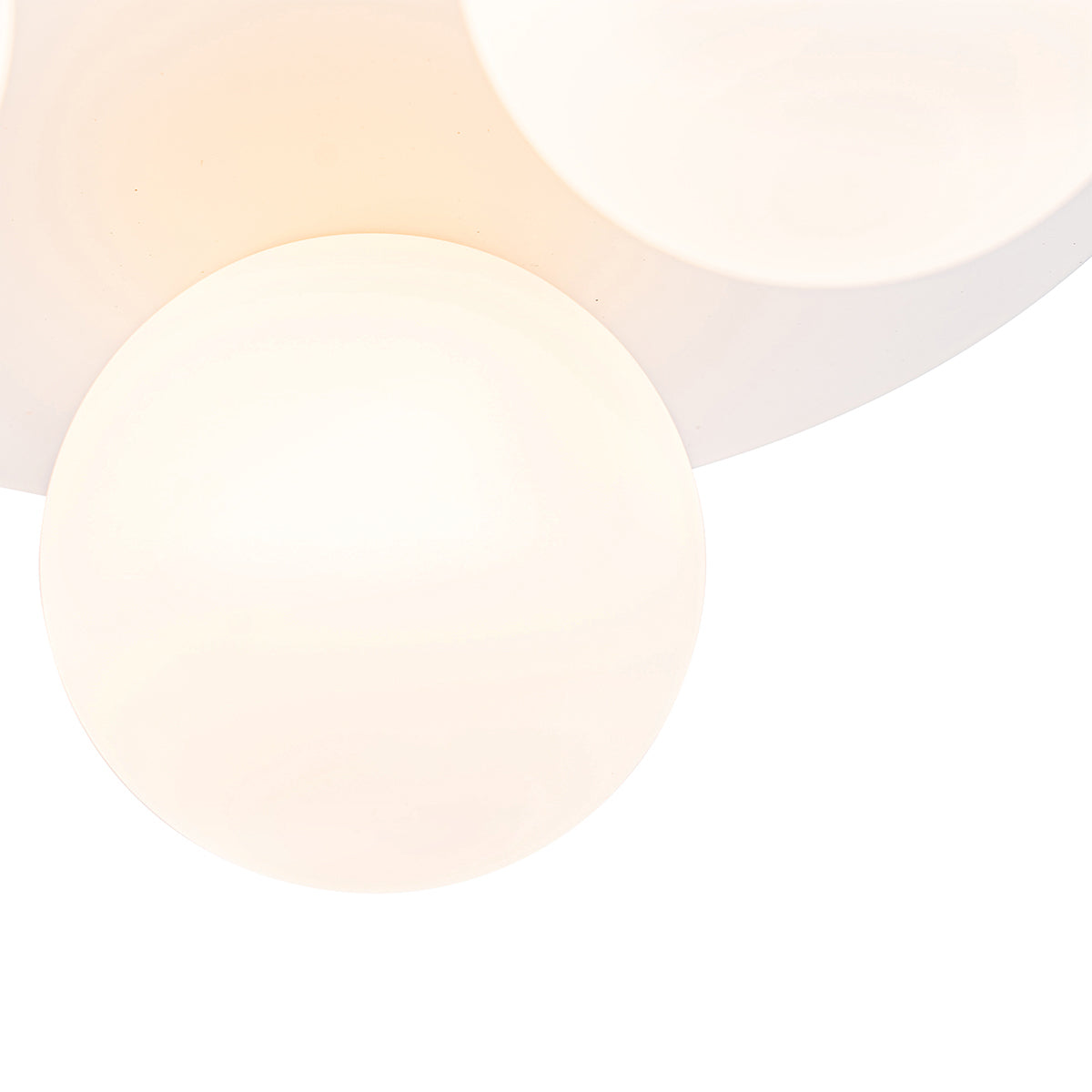 QAZQA Moderne badkamer plafondlamp wit 3-lichts - Cederic