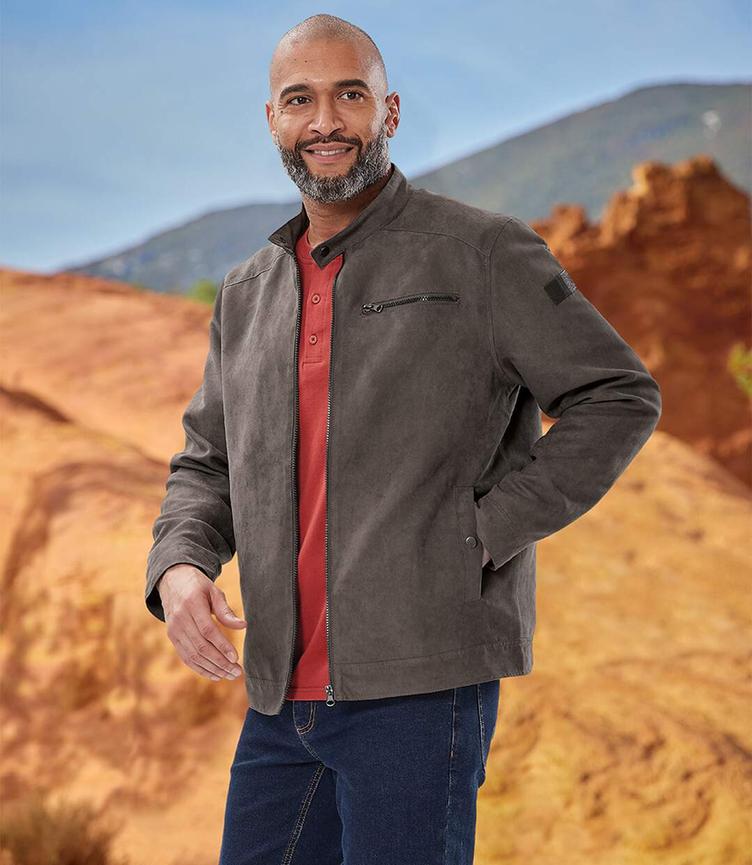 Blouson Suédine Arizona State
