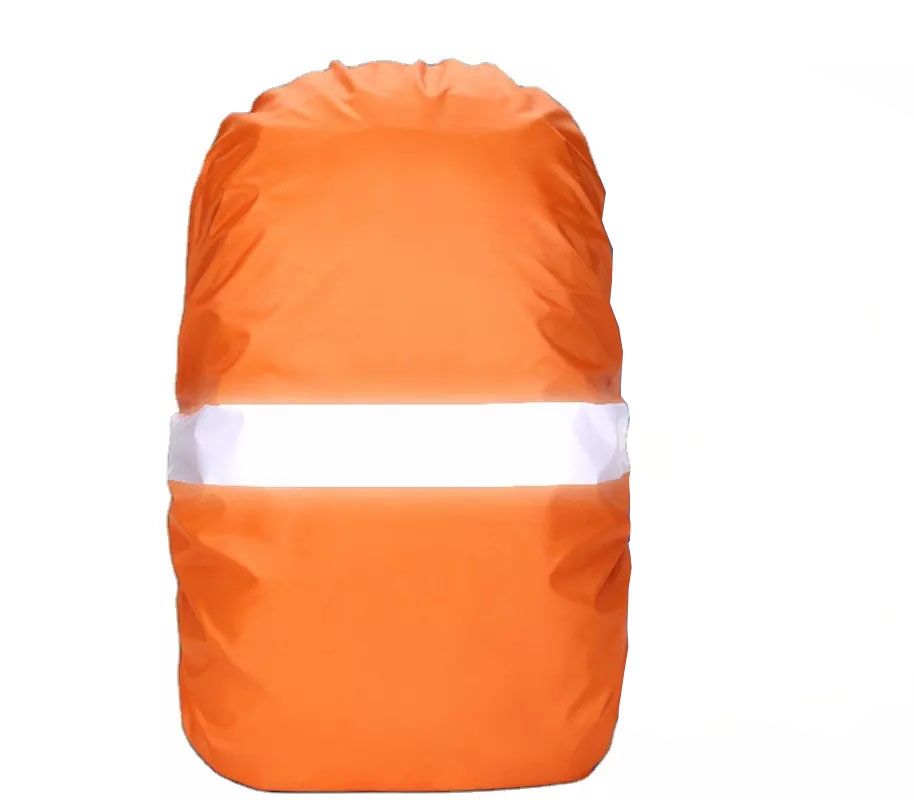 (20L) Reflektierende Rucksack Regenhülle Schulranzen Sicherheits Cape - Orange