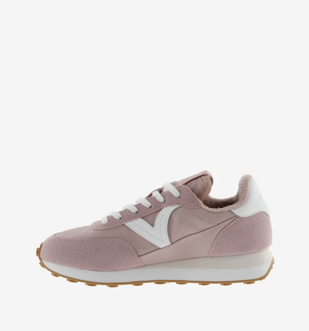 ASTRO NYLON MONOCHROME Baskets monochromes pour femme ROSA