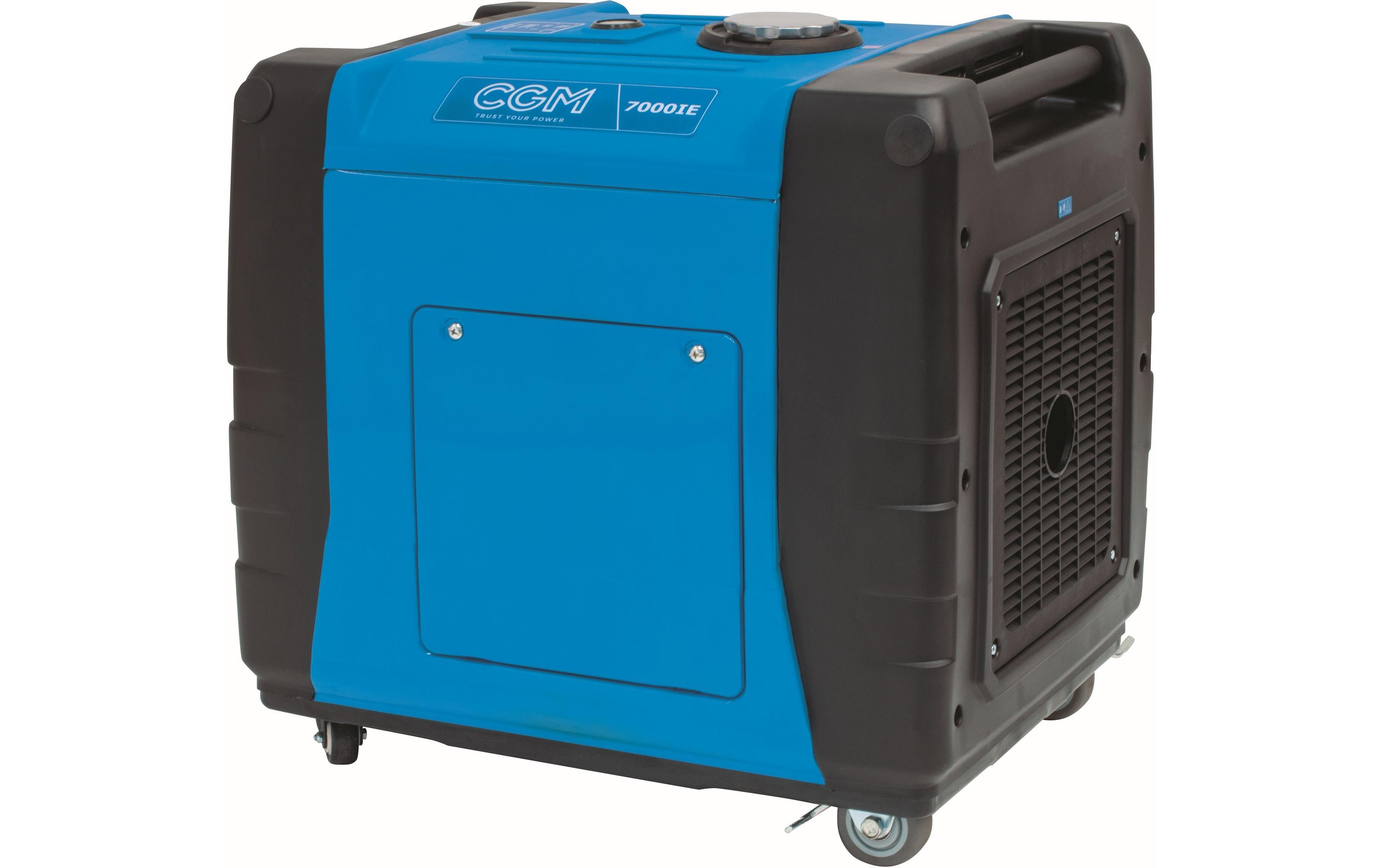 Benzin-Stromerzeuger Inverter 7000IE, 4-Takt, 6300 W<br>4-Takt Benzingenerator mit 6300 W Leistung und 22 l Tank