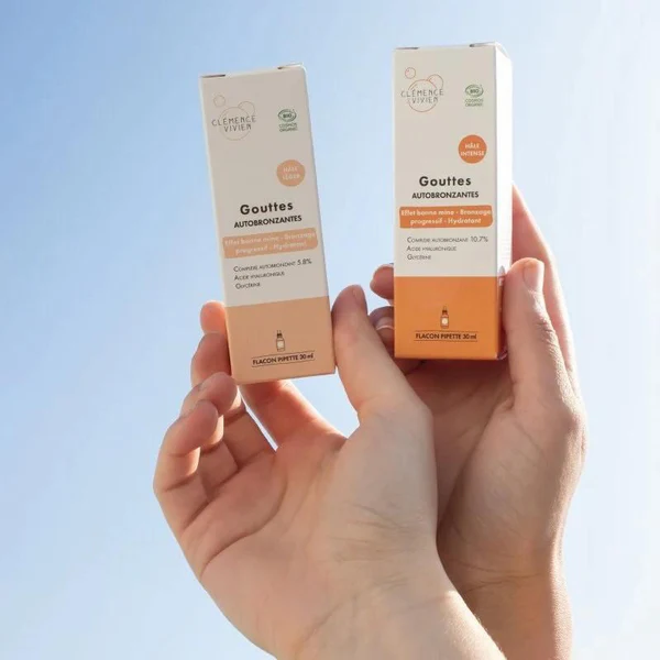 Clémence & vivien Gouttes Autobronzantes - Hâle léger 30 ml