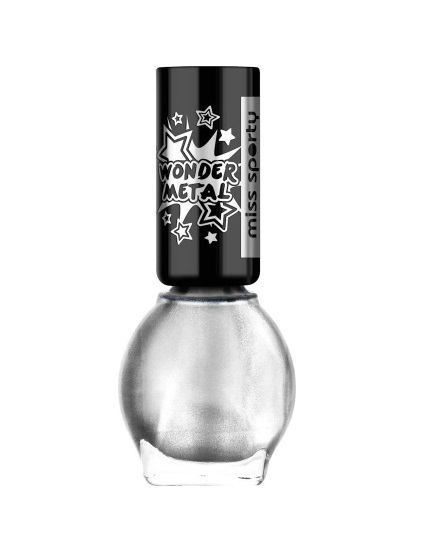 Miss Sporty Nagellak Wondernail 010 Ultra Silver7ml