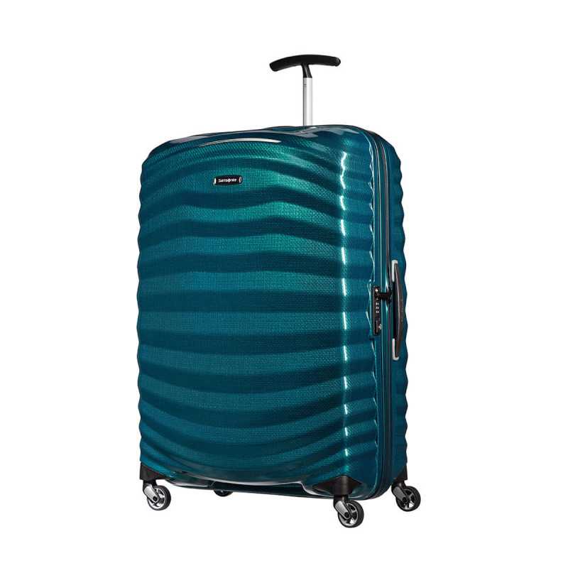 Valise rigide Lite-Shock 75 cm Bleu