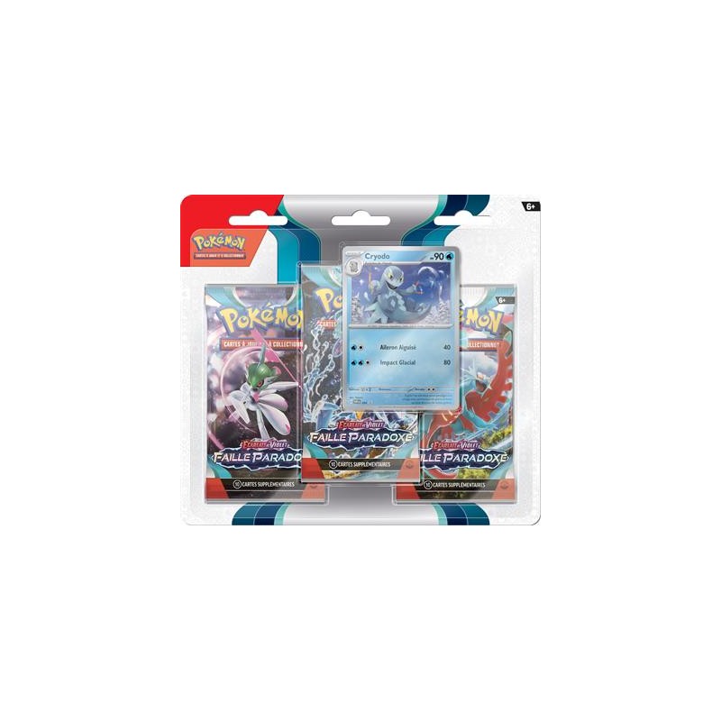 Pokémon - Tripack - Faille paradoxe EV04