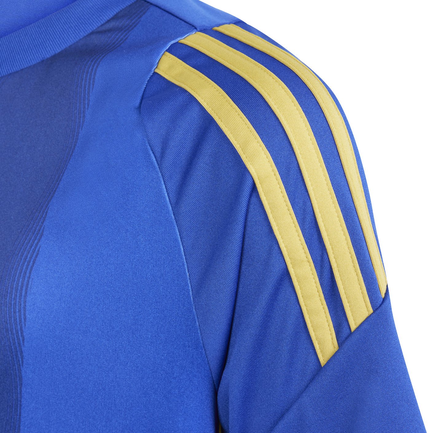 Adidas Messi Trainingsshirt Kids Blauw Wit Goud