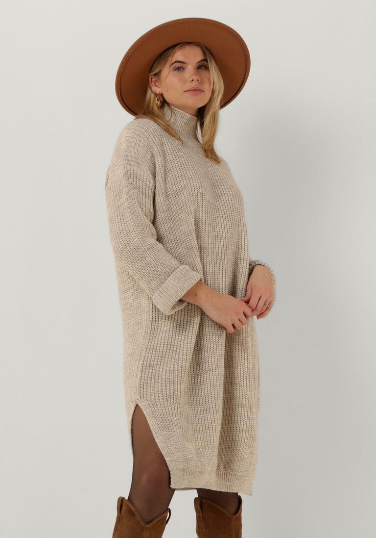 SUMMUM gebroken wit summum mini jurk tunic sweater acrylic wool blend knit
