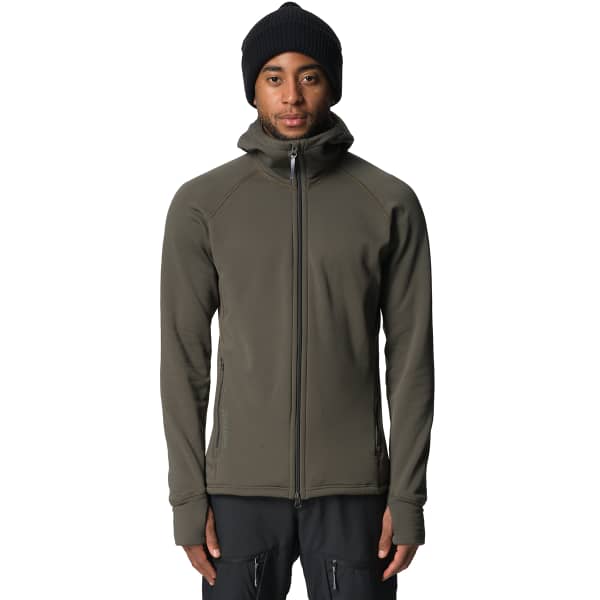 Veste polaire randonnée HOUDINI M'S POWER HOUDI BAREMARK GREEN