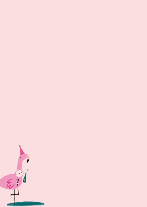HotchPotch | Verjaardagskaart | flamingo