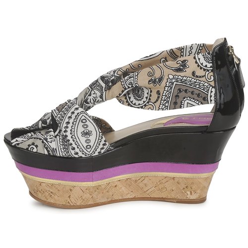 Etro - 3467 Gris / Negro / Violeta