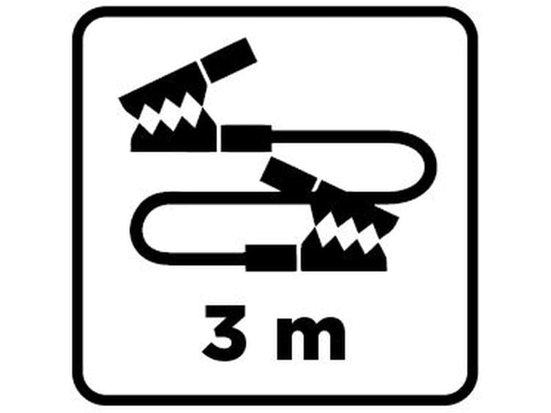 CPC Starthilfekabel 220 A, 16 mm², 3 m Überbrückungskabel
