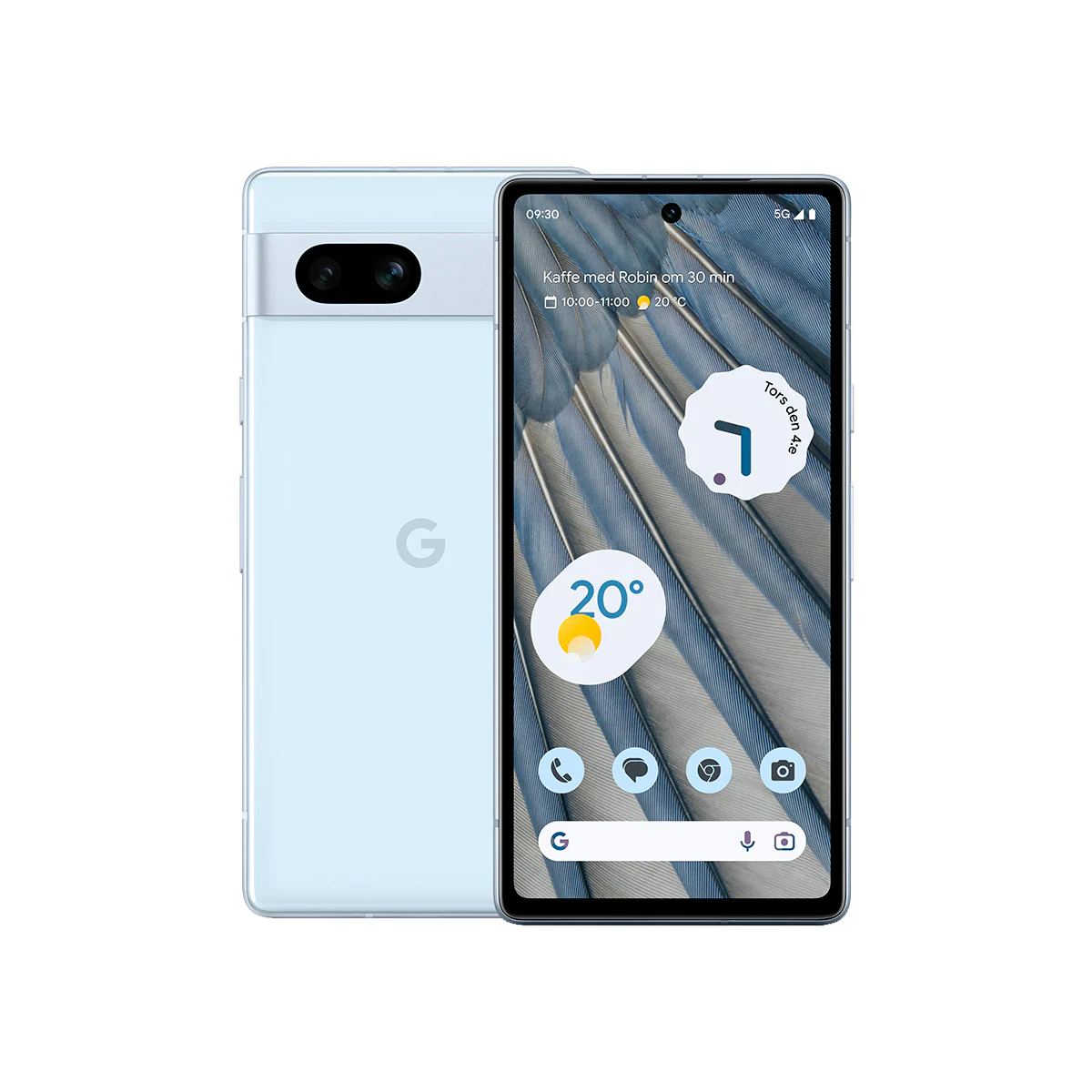 Google Pixel 7a 5G smarttelefon 8/128GB (blå) RDU