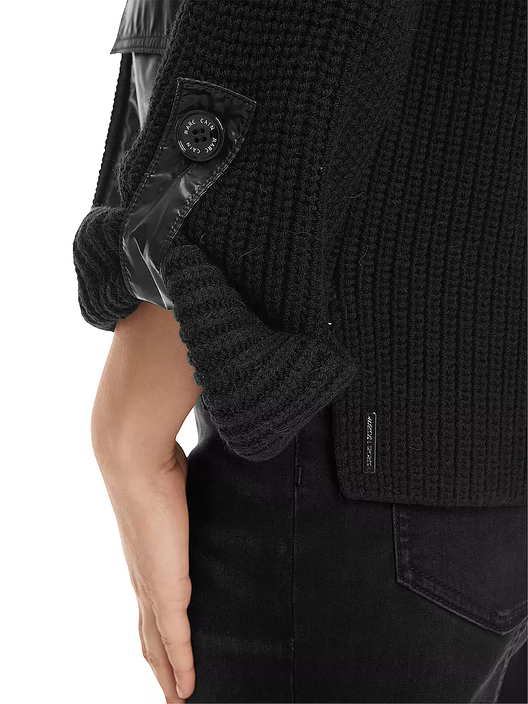 MARC CAIN Pullover schwarz