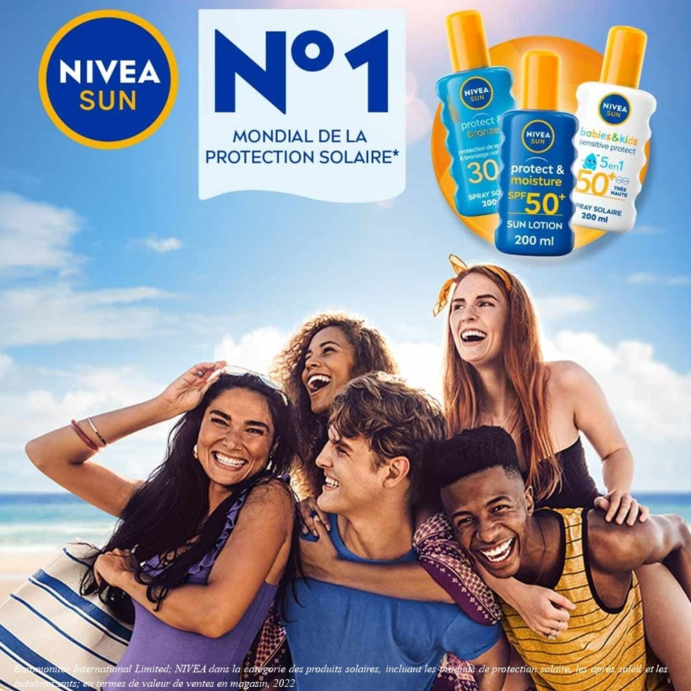 Spray protecteur SPF 50  - Protect & Play Sensitive - Enfant - 200 ml