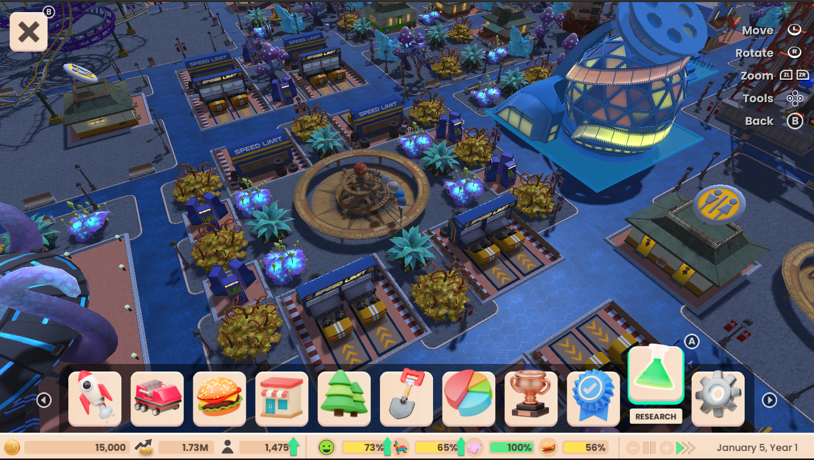 RollerCoaster Tycoon (Adventures Deluxe)- Nintendo Switch