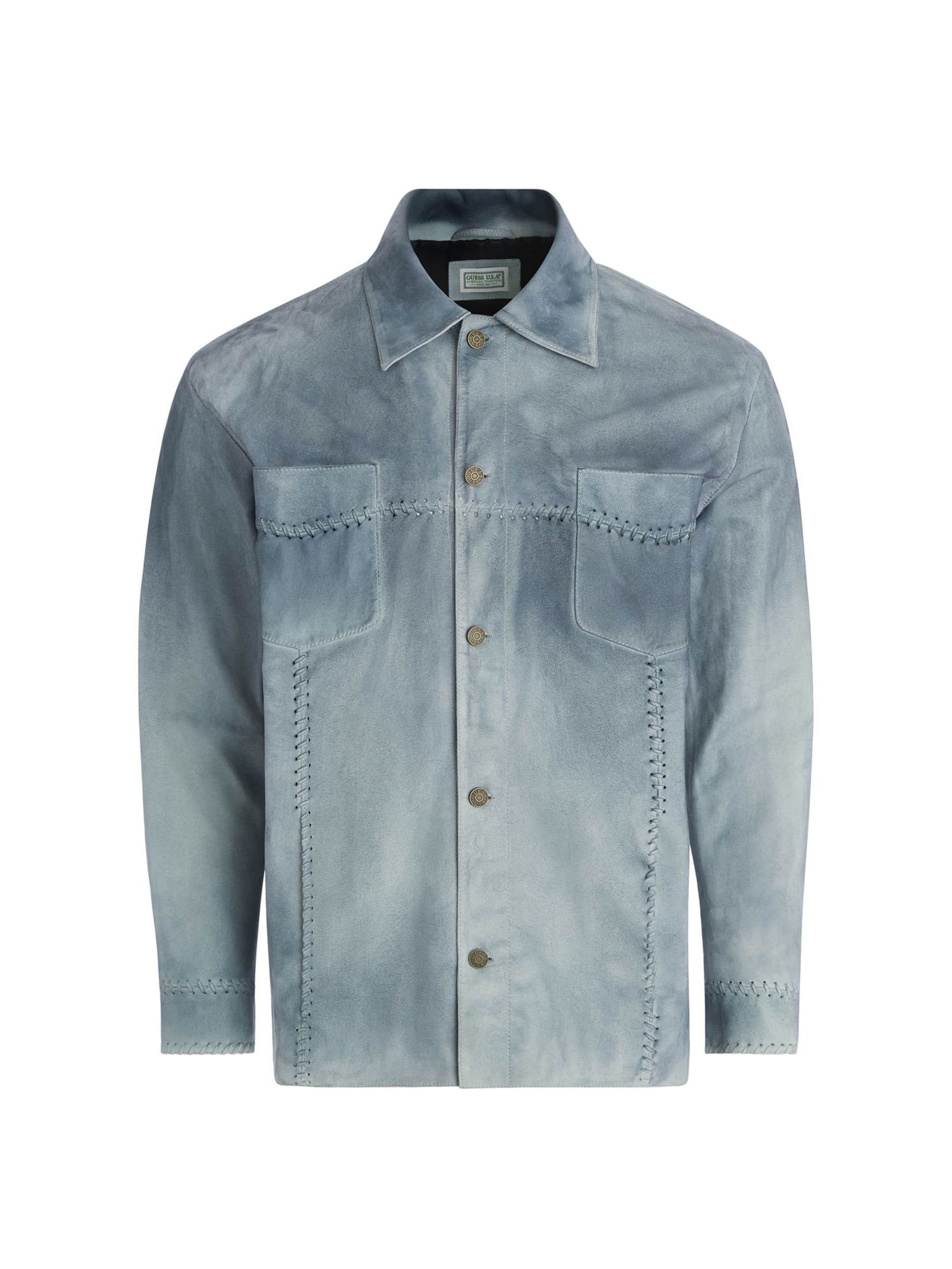 camisa de camurça lavada