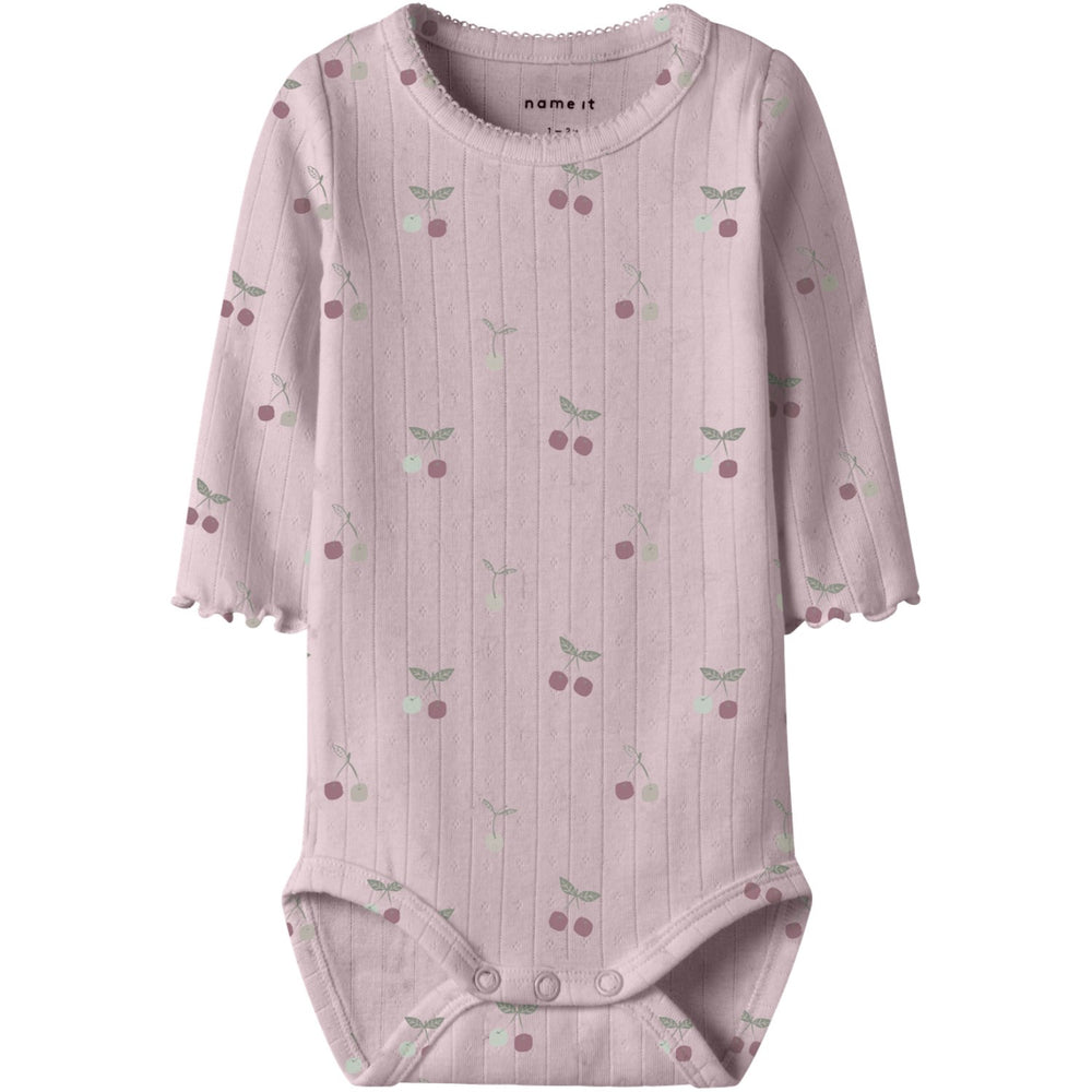 Køb Name It Cradle Pink Nbfficherry Ls Body