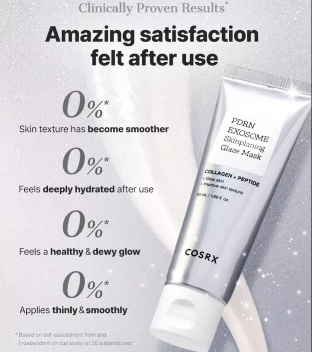 COSRX - Máscara facial peel-off PDRN EXOSOME Skinplaning Glaze