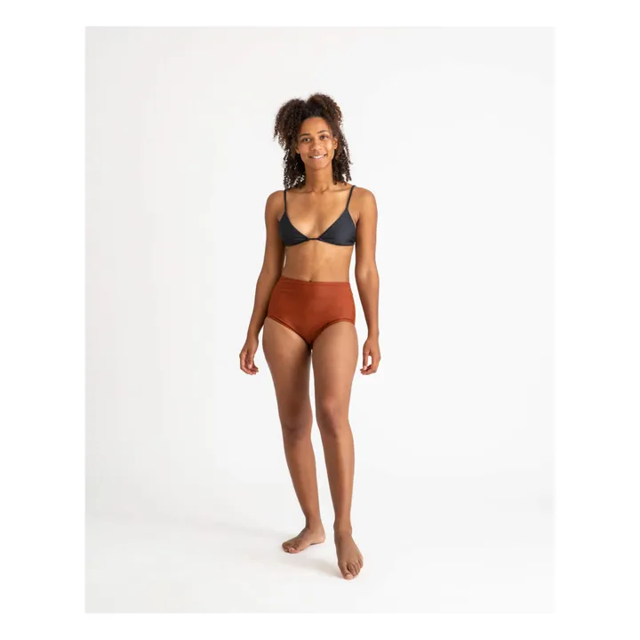 Matona Bas de Mailllot Taille Haute | Ambre