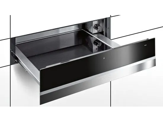 Bosch Serie | 8 BIC630NS1 - Varmeskuffe - til indbygning - niche - bredde: 56 cm - dybde: 55 cm - højde: 14 cm - rustfrit stål