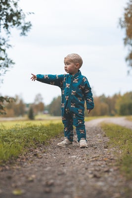 Lindberg Luleå Fleecedress, Dark Teal