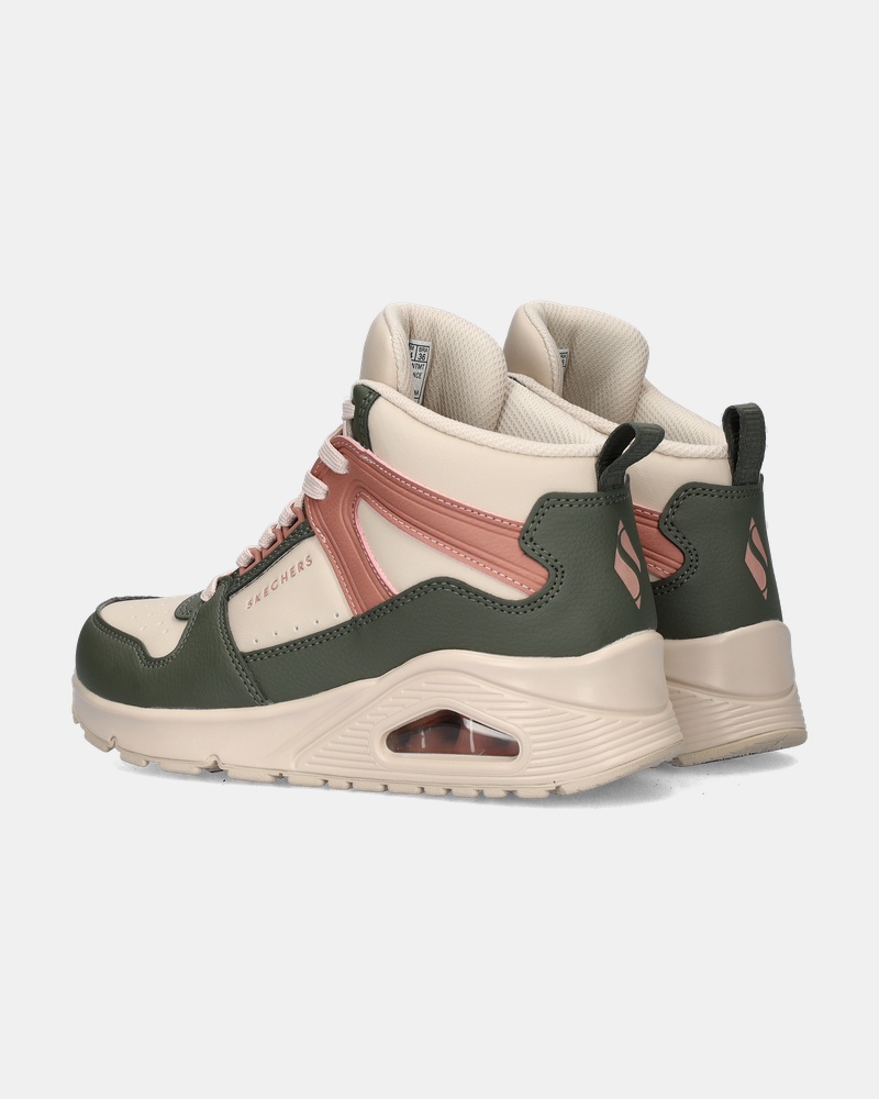 Skechers Uno High Regards Hoge sneakers  - ecru
