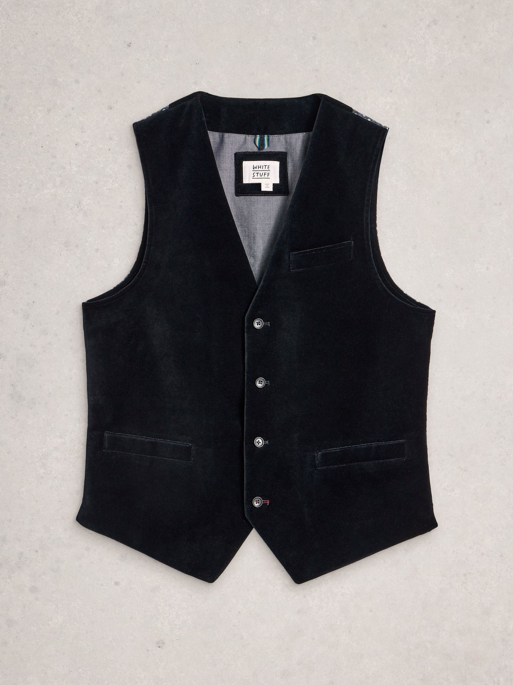 White Stuff Velvet Waistcoat