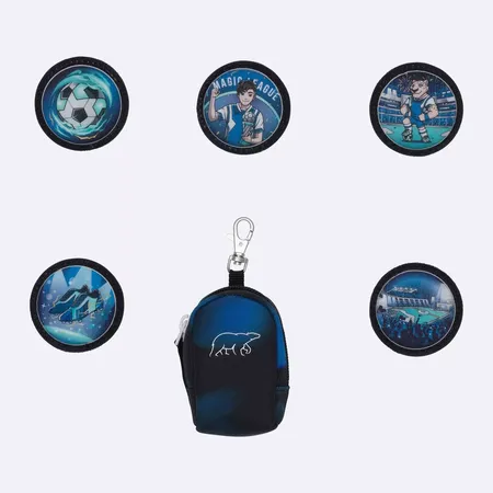 Beckmann Mini Rucksack mit Buttons, Magic League