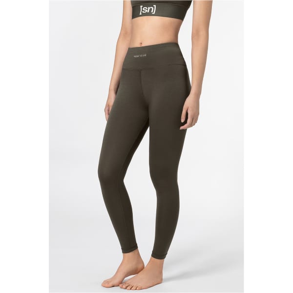 Collant running SUPER.NATURAL W HIGH RISE TIGHT BLACK INK