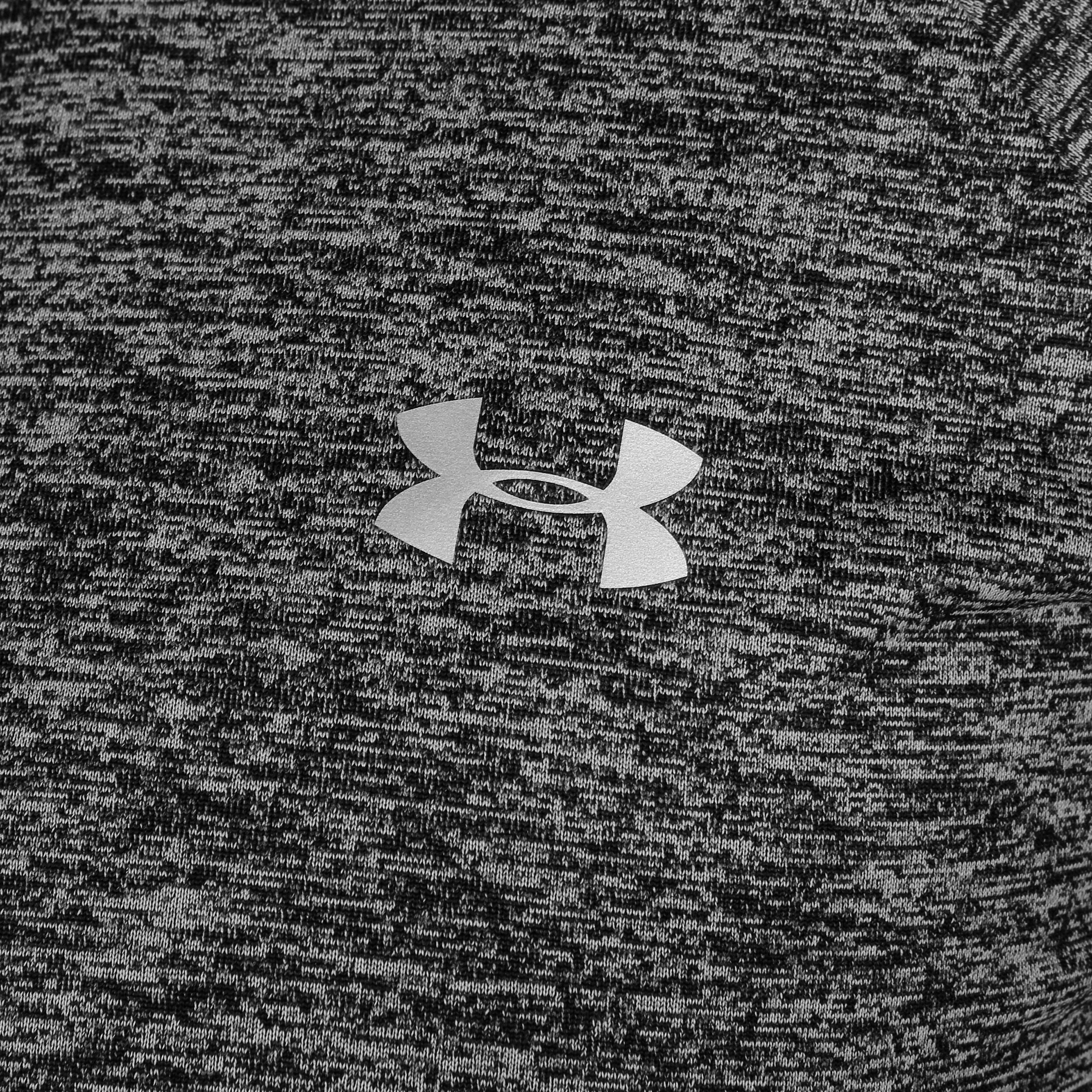 Under Armour Tech Twist 1/2 Zip Haut Manches Longues Femmes - Noir , Argent