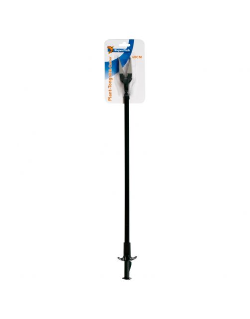 Superfish Plantentang Met Knipper - Aquarium Toebehoren - 60 cm Zwart