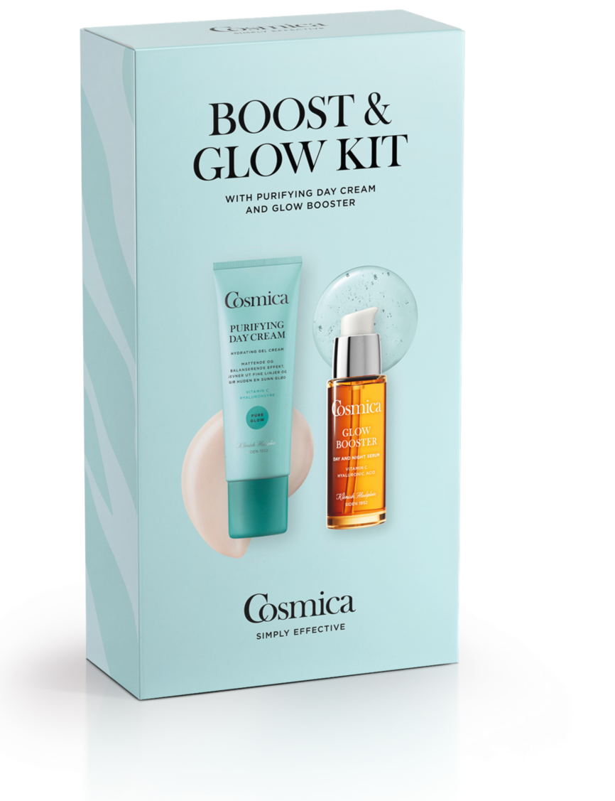 Cosmica Face Boost & Glow Kit gavesett