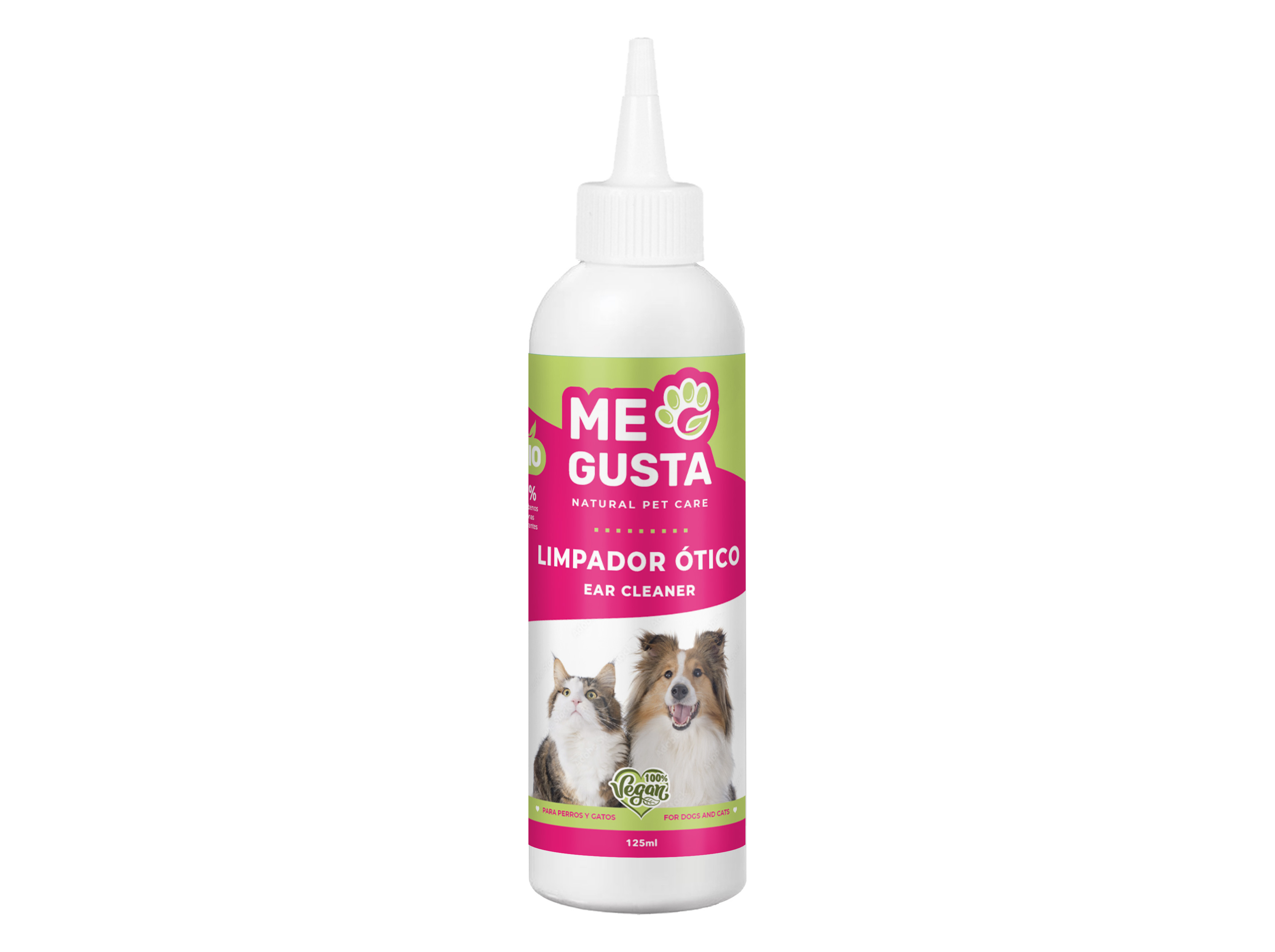 LÍQUIDO LIMPEZA OUVIDOS ME GUSTA CÃO/GATO 125ML