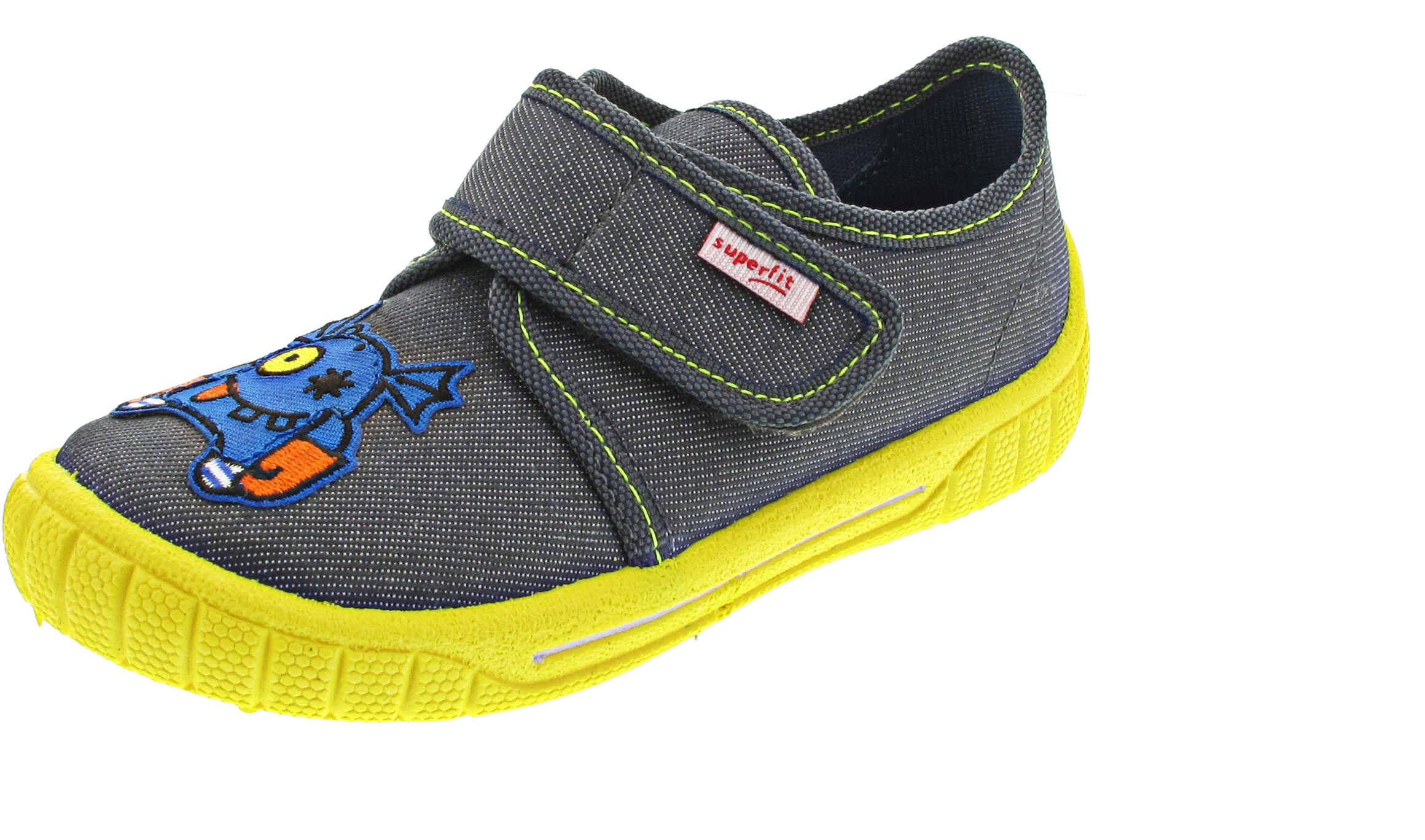 Superfit Bill Hausschuh grau