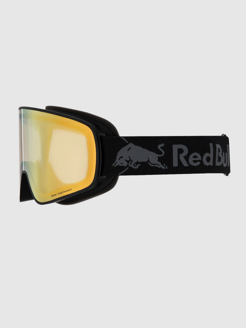 Red Bull SPECT Eyewear Rush Black Goggle orange with gold