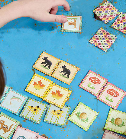 Eeboo Spiel - Memory-Spiel - Busy Woods