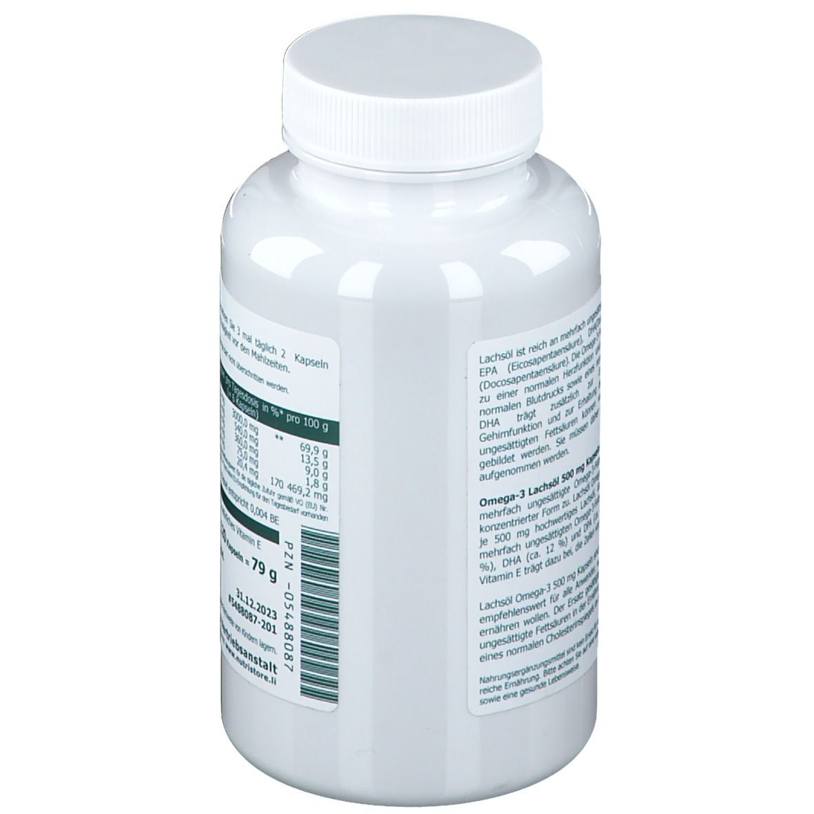 Omega-3 Lachsöl 500 mg