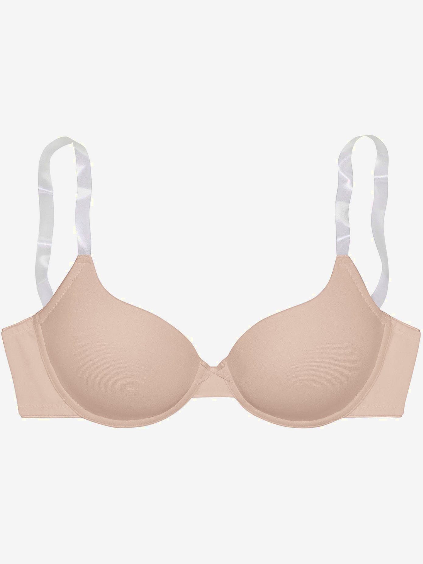 Soutien-gorge coques soutien-gorge spécial t-shirt avec bonnets doublés et bretelles transparentes