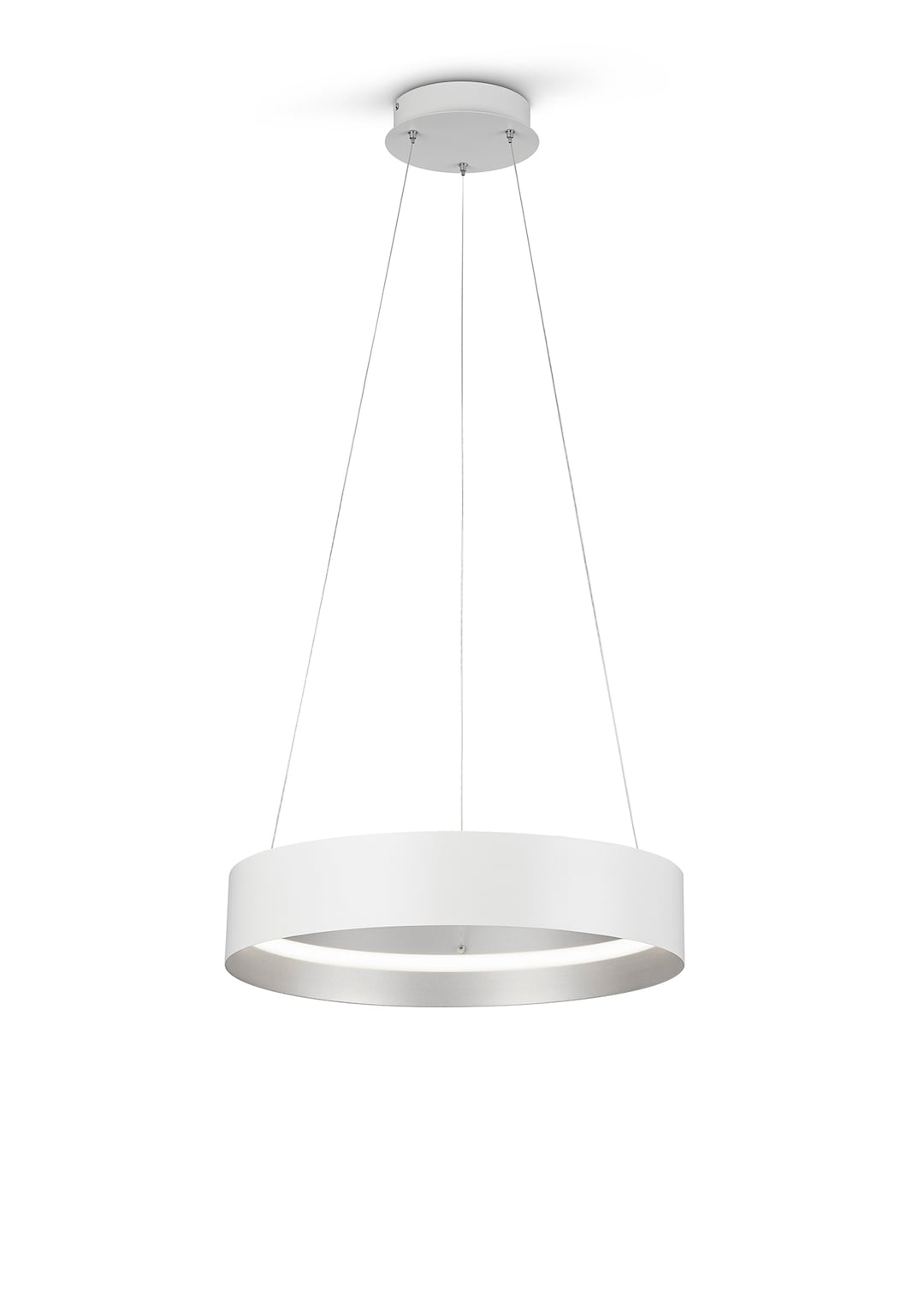 Musterring LED Pendelleuchte 50 cm MR LOOP weiß