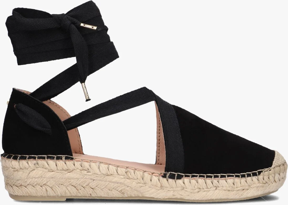 FRED DE LA BRETONIERE zwarte fred de la bretoniere espadrilles romi luz