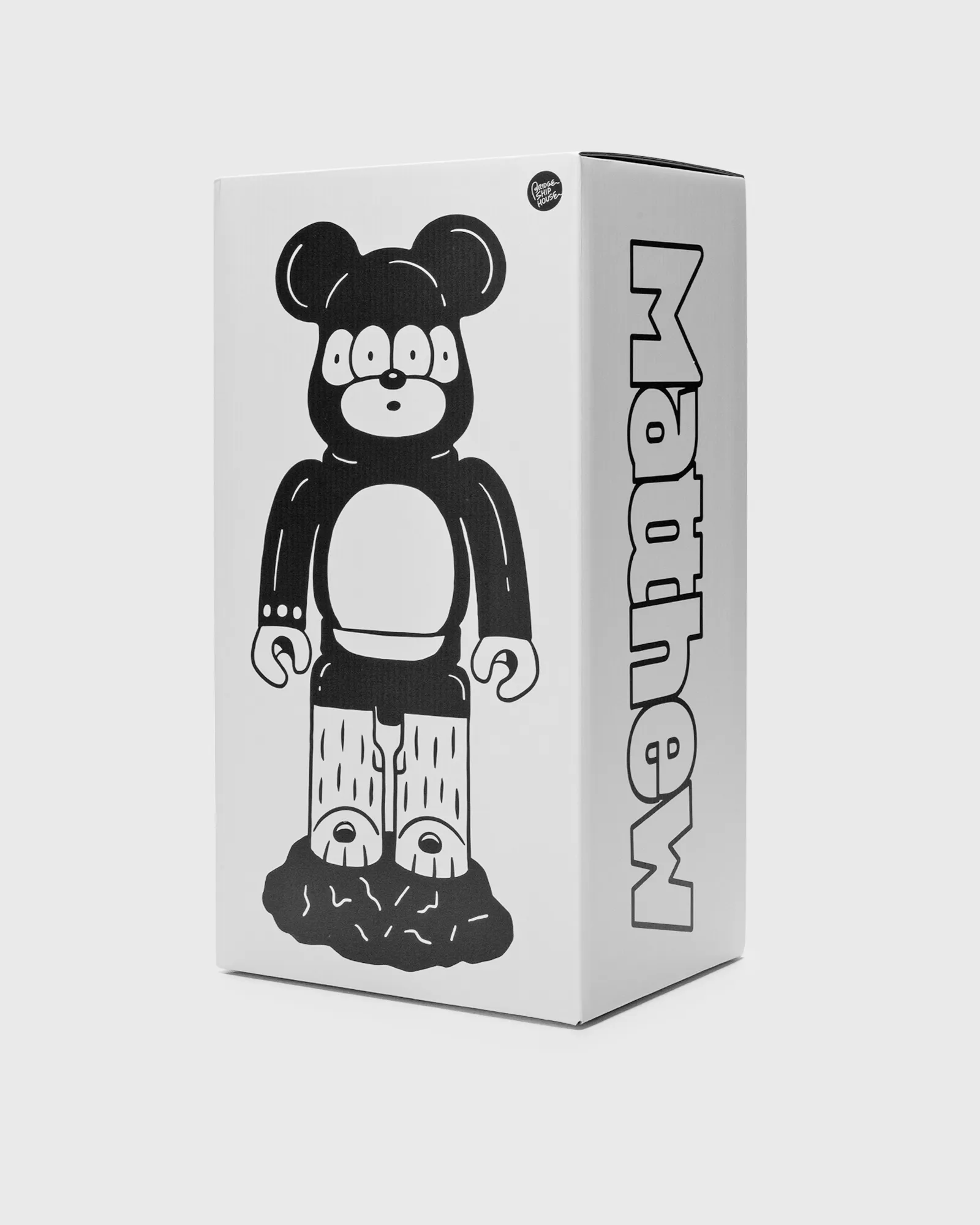 MEDICOM BEARBRICK 1000% BRIDGE SHIP HOUSE MATTHEW