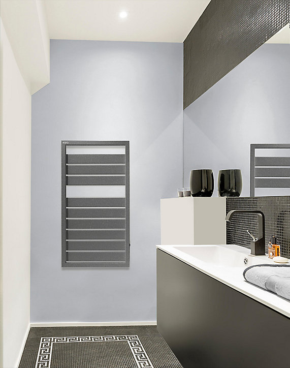 Radiateur sèche-serviettes eau chaude Acova Astrakan grey aluminium 432W