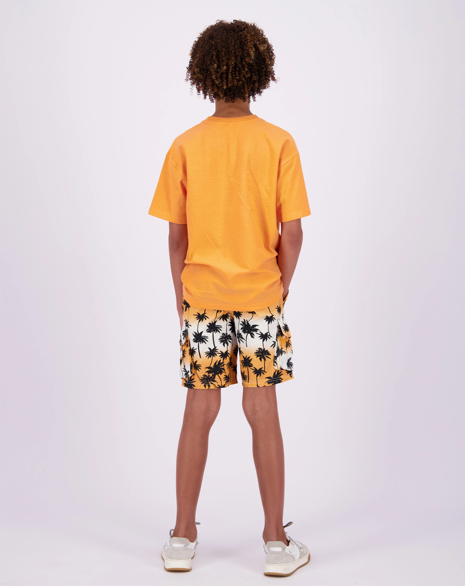 T-Shirt HINJEK in soda orange