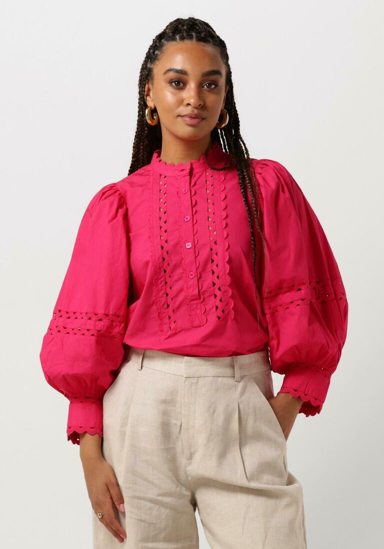 ANTIK BATIK fuchsia antik batik blouse rodo blouse