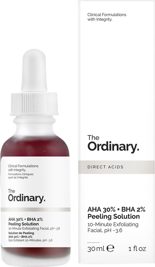 The Ordinary AHA 30%   BHA 2% Peeling Solution