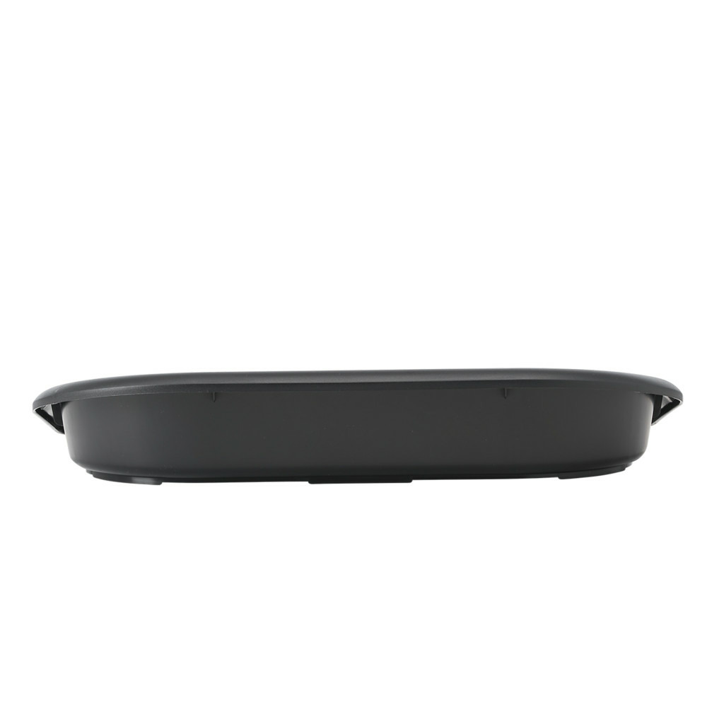 Plateau repas 2 x 300 ml, noir pour chien ou chat