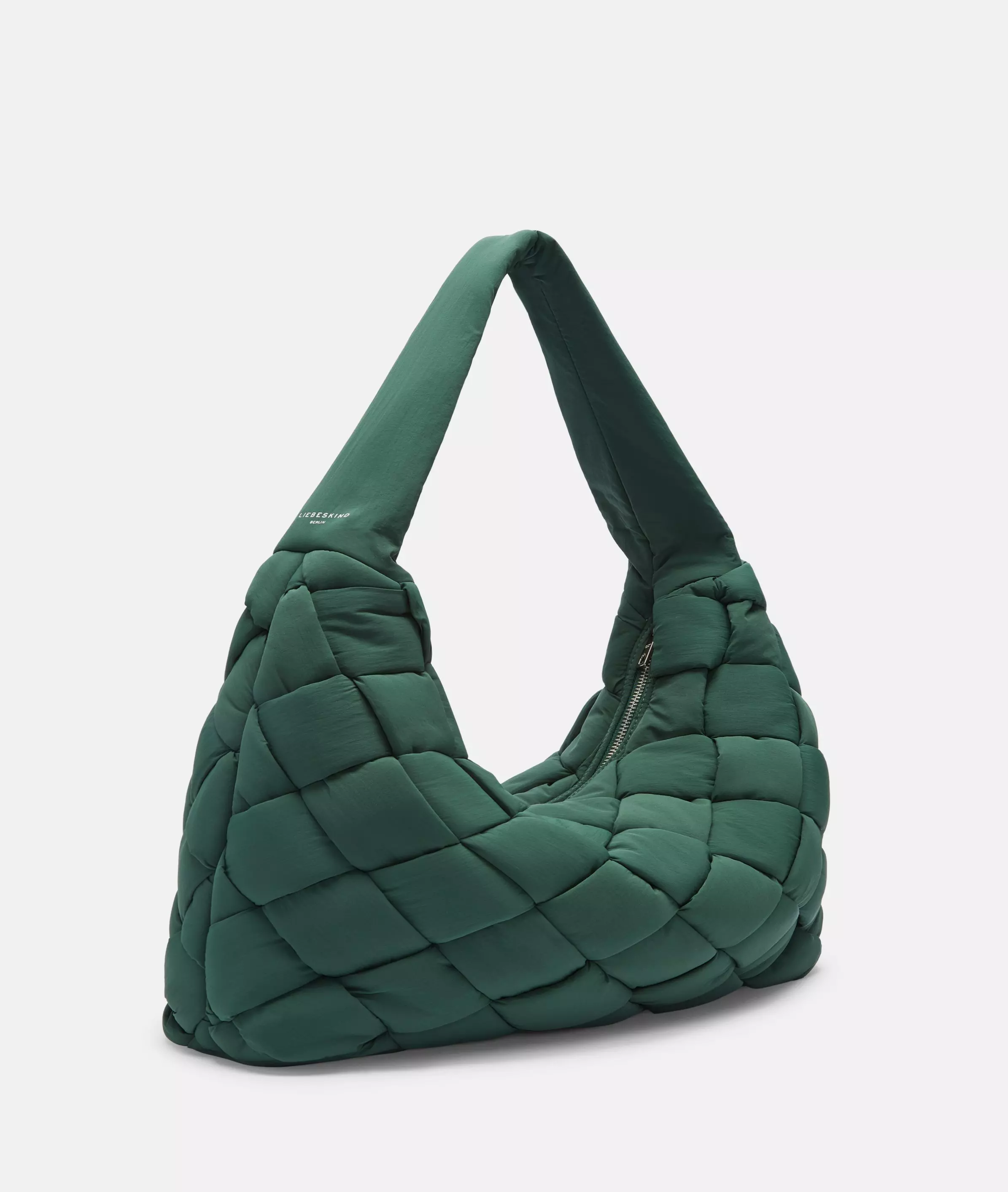 Nylon Bo Hobo L Large nylon bag with padded quilting