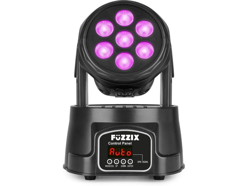 Fuzzix Moving Head MHC706 Kompakter Wash LED Moving Head