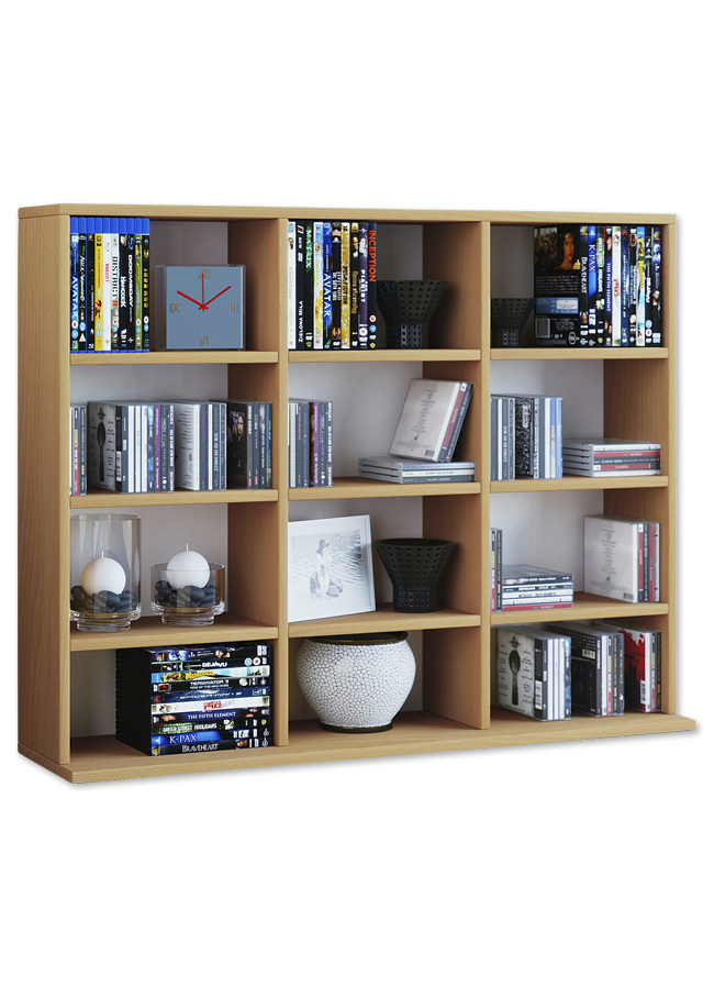 Regal aus Holzstruktur-Nachbildung
