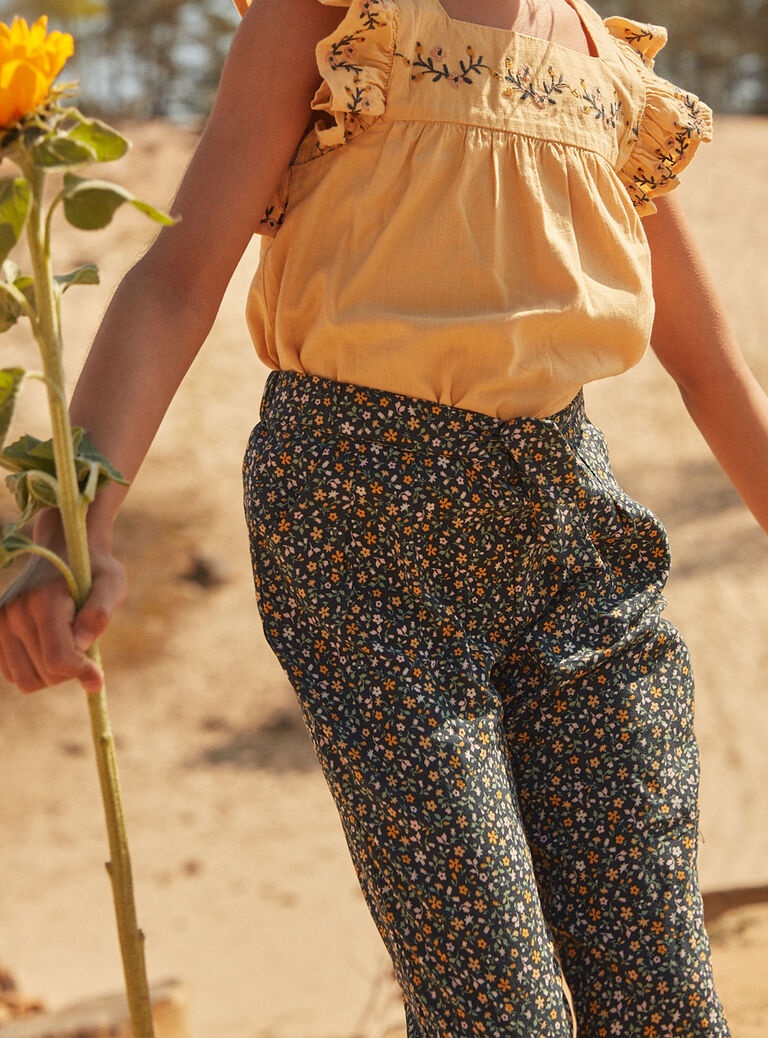 Pantalon noir fluide
